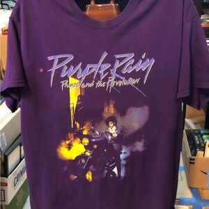 Purple Rain Prince Estate Purple Graphic Tee
